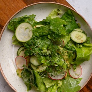 Green Salad, plated