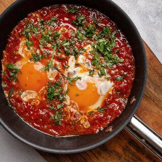 Shakshuka, plated